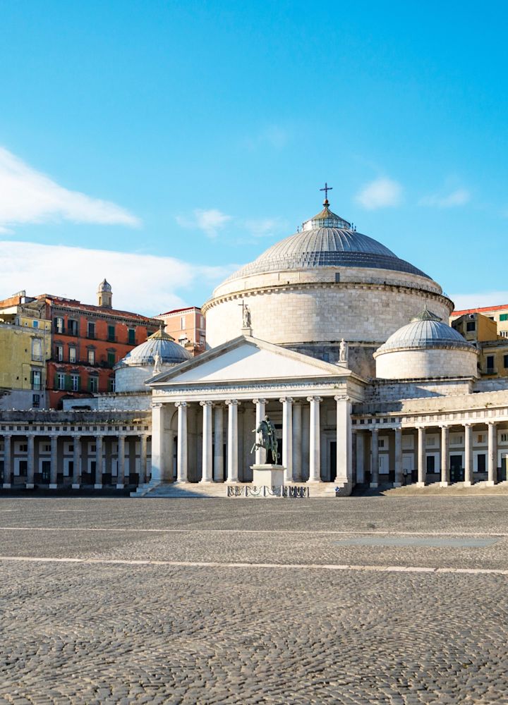 Historical Dome Building in Sorrento