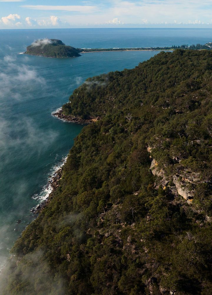 Vista aerea dell'isola
