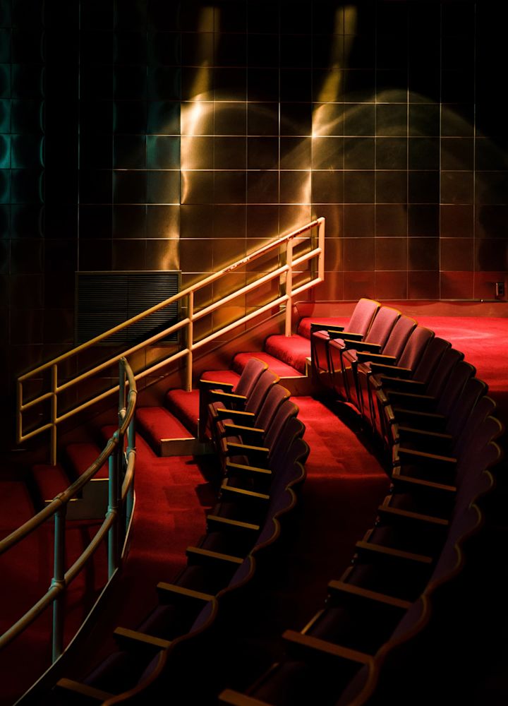 Seating in a theatre