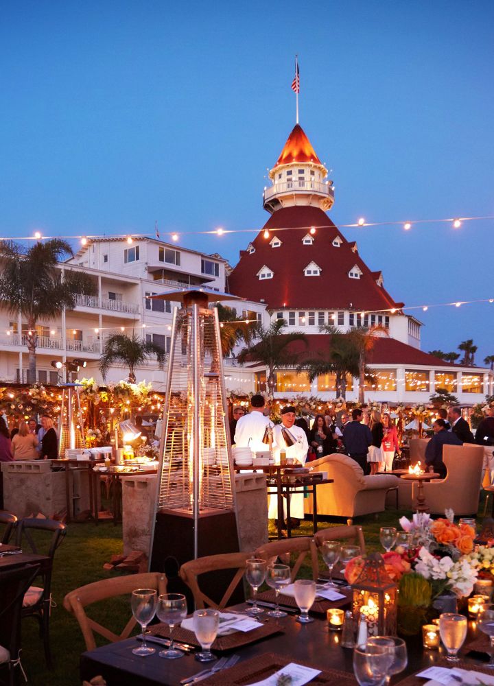 Evento nocturno en Windsor Lawn