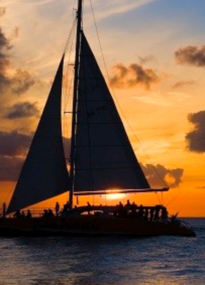 Sailboat at Sunset