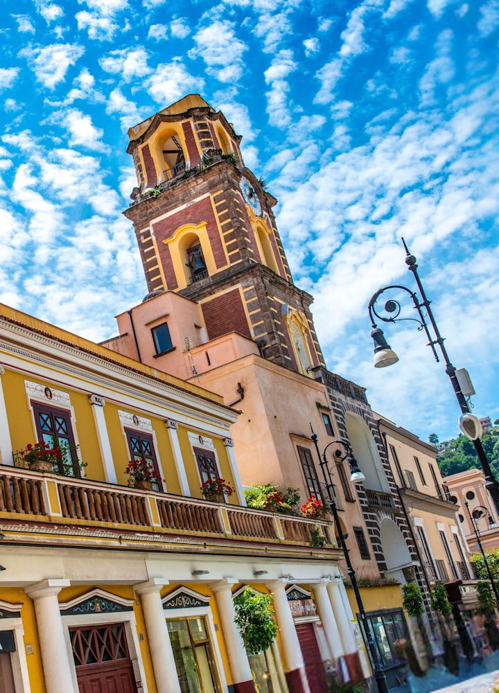 People Walking  Downtown Sorrento