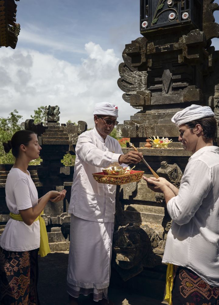 Group of people enjoying local culture