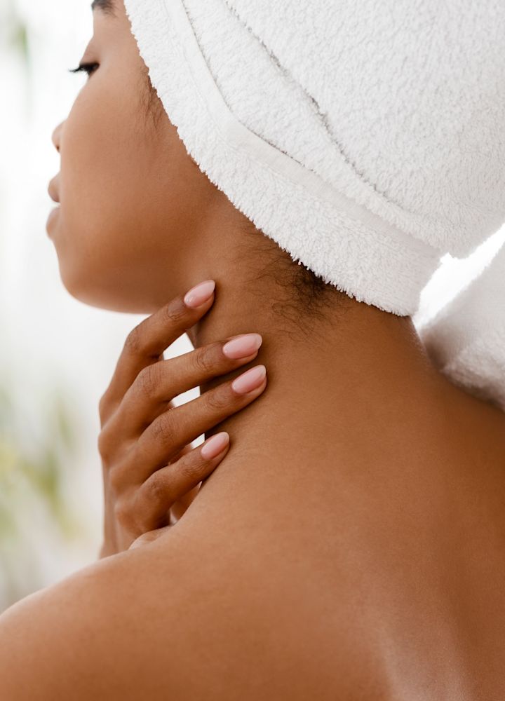 Woman at the Spa