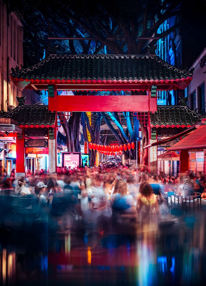 A busy street