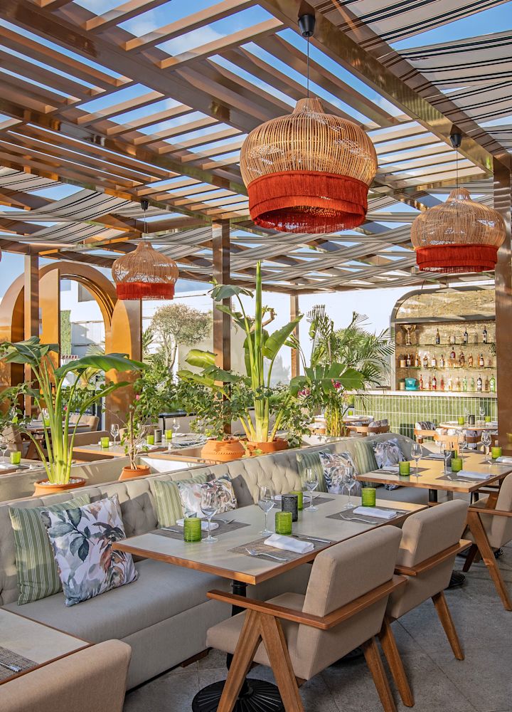 Dining Area of Ballaro Restaurant