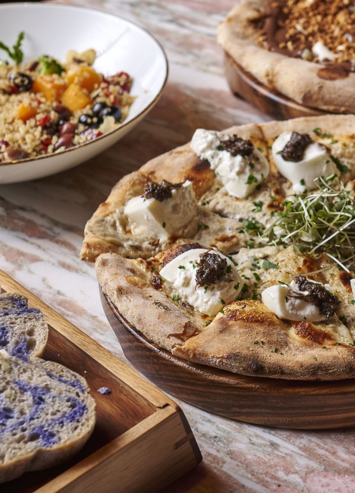 Truffle Burrata Pizzetta at Dolcetto 