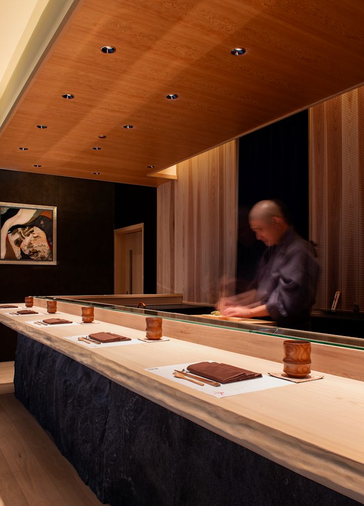 Dining Area of Sushi Kimura  Restaurant