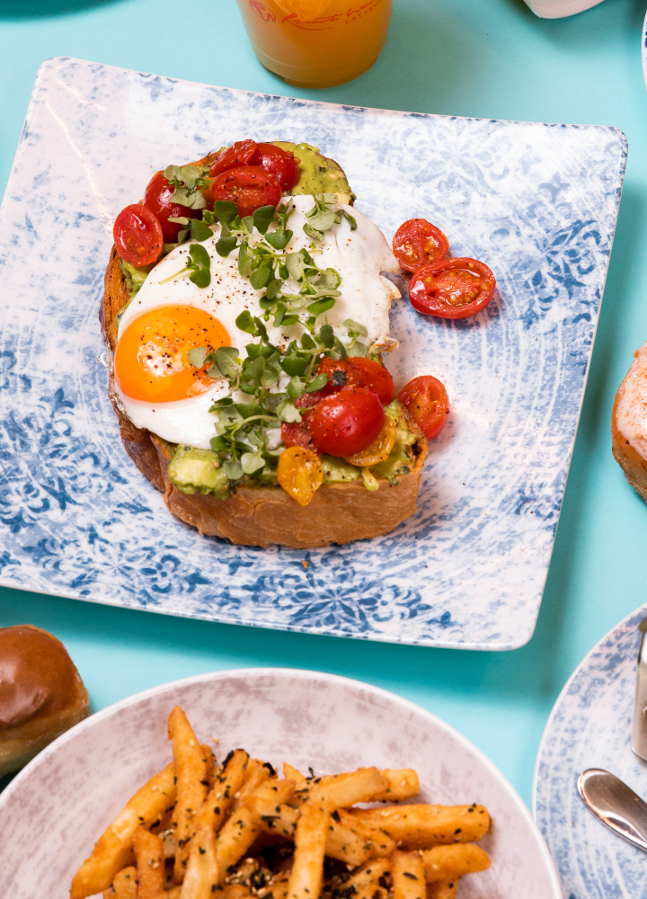 Sélections de plats au restaurant Suns out Buns Out