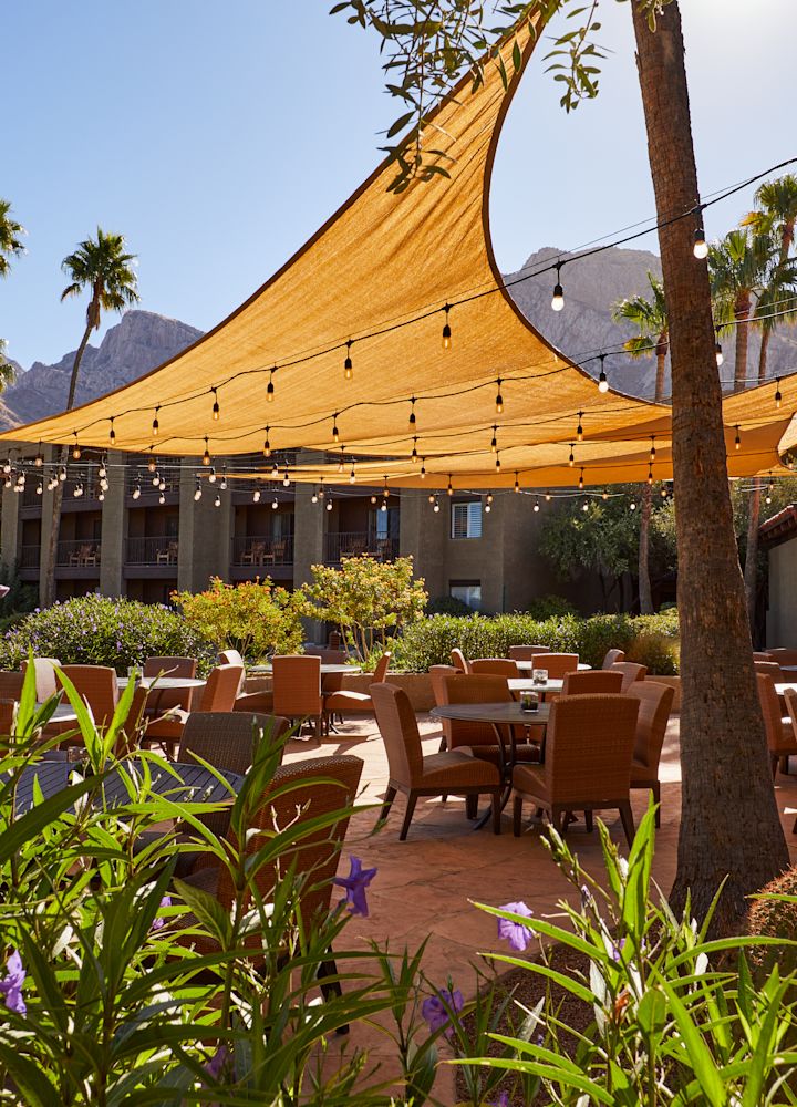 Sundance Cafe Outdoor Patio Side View