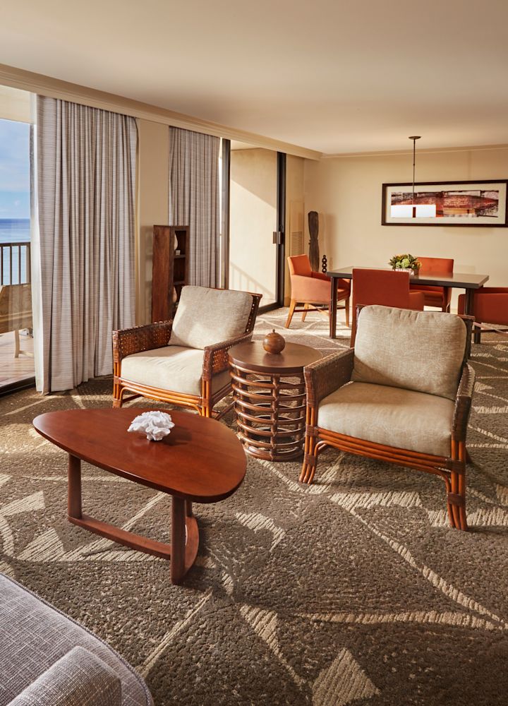 Diamond Head Tower 2-slaapkamersuite salon