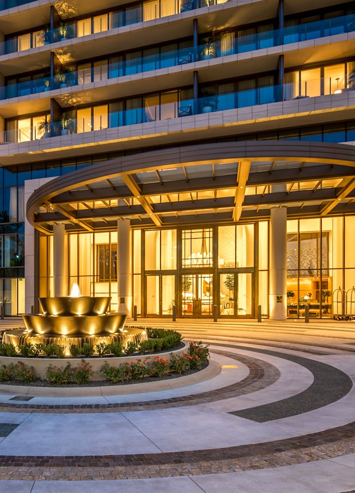 Porte cochère de l'hôtel WABH