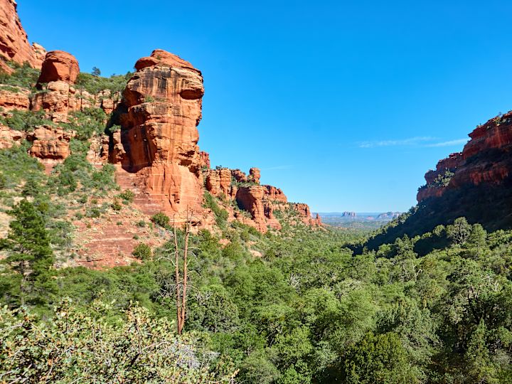 View of Faye Canyon