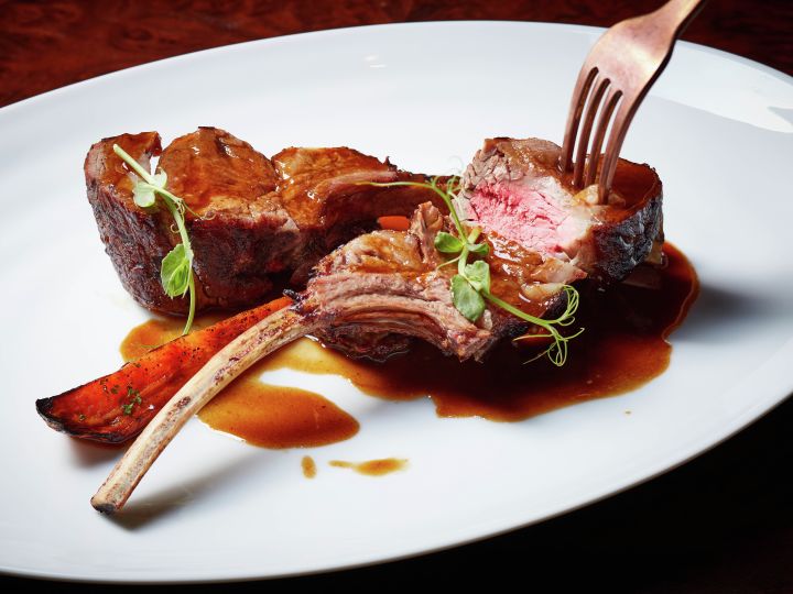 Rack of Western Australian Lamb at Bull & Bear