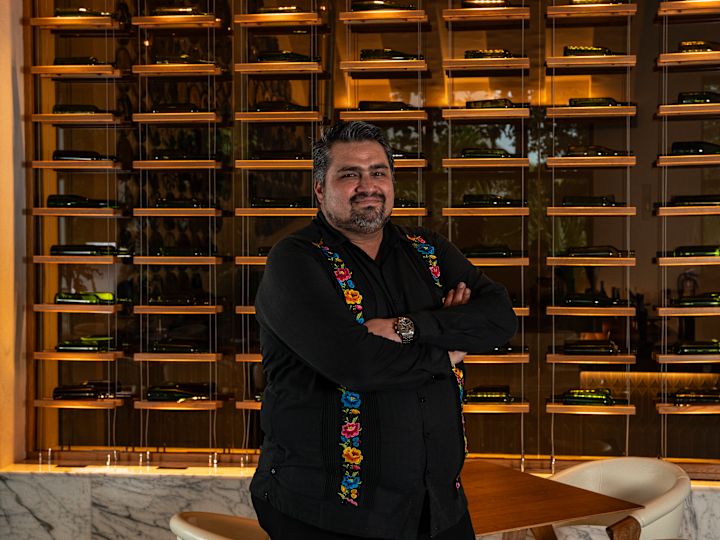 Sommelier Aarón Álvarez Arellano