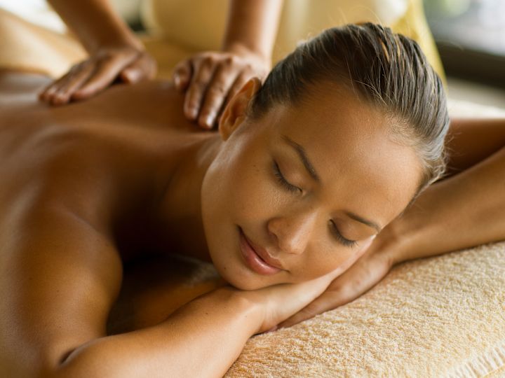 Un modèle en massage