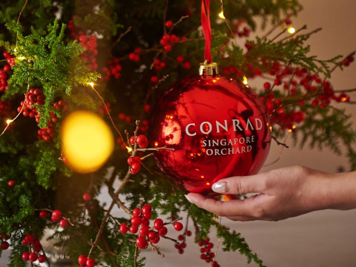 arbre de noël avec redbauble