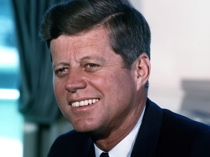 John F. Kennedy official White House portrait