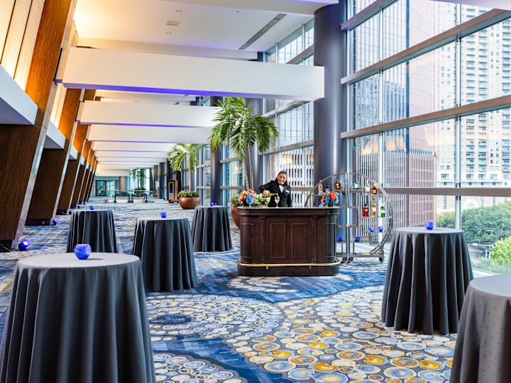 Zona pre-funcție la etajul 4