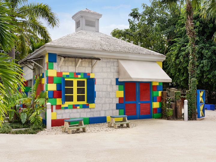 Exterior of the Kids Club building