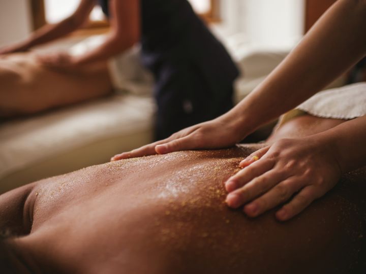 Massage au spa eforea