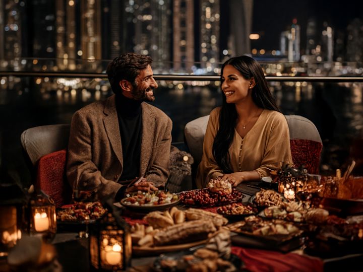 Ett par middagar på Barflyterrassen av Buddha-Bar