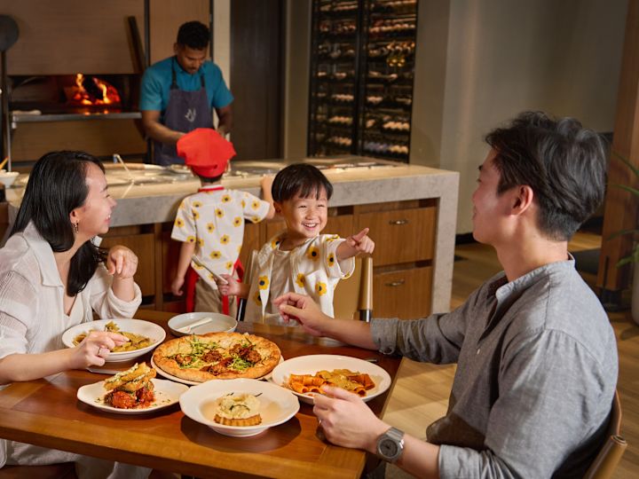 Family Dining at Osteria Mozza