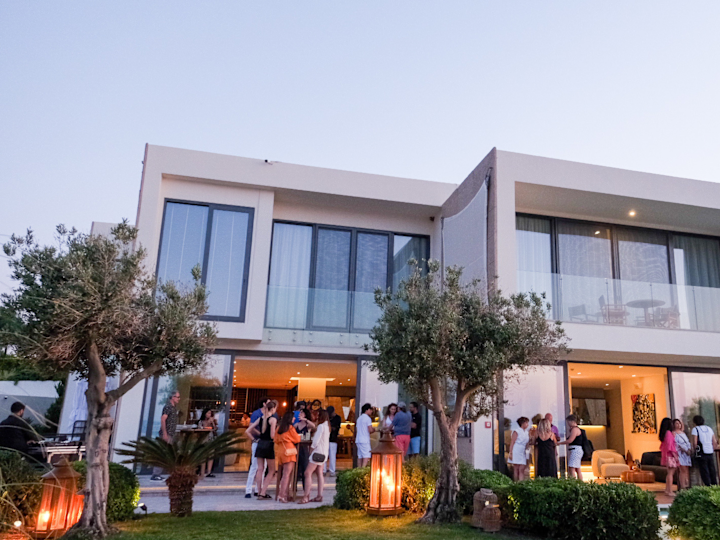 People Standing Outdoor at the Talay Lounge