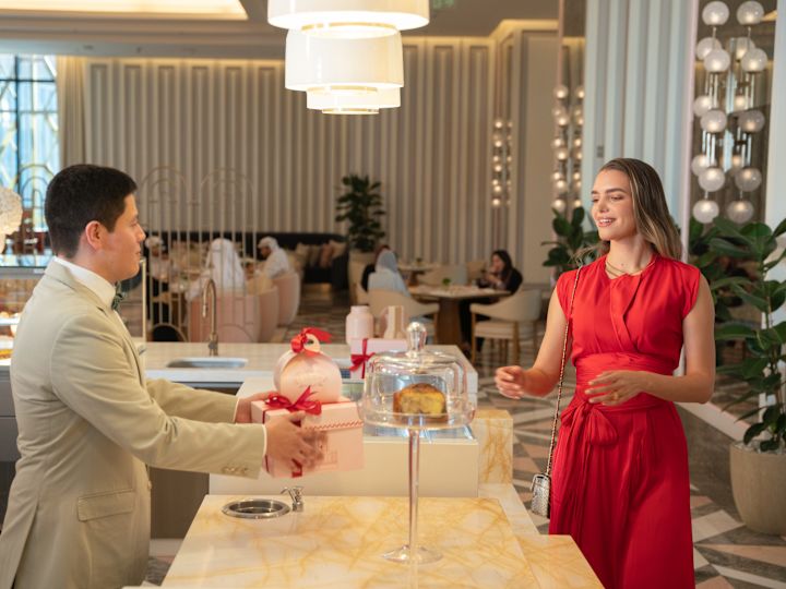 man and woman standing in Ledoux