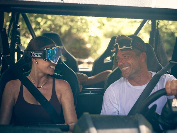 Family Enjoying a UTV Car Ride