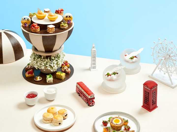 Tea Time Foods at Diplomat Bar