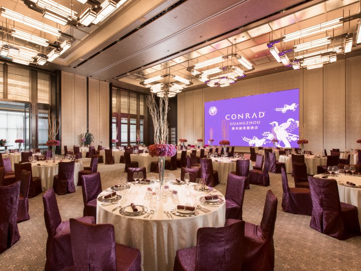 Grand Ballroom Gala setup