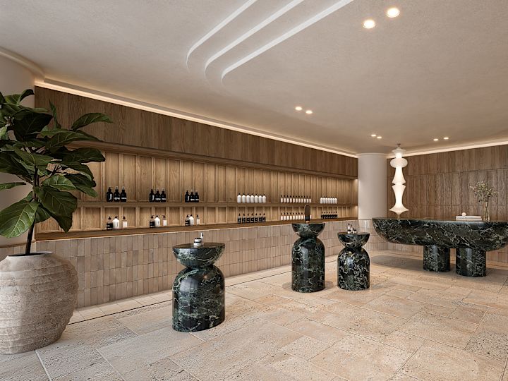 ร้านสปาและการเช็คอิน