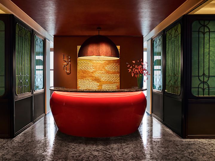 YU Restoran Resepsiyon Alanı