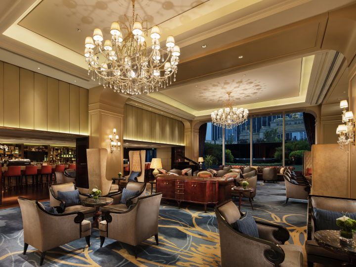 Bar area with comfortable seating