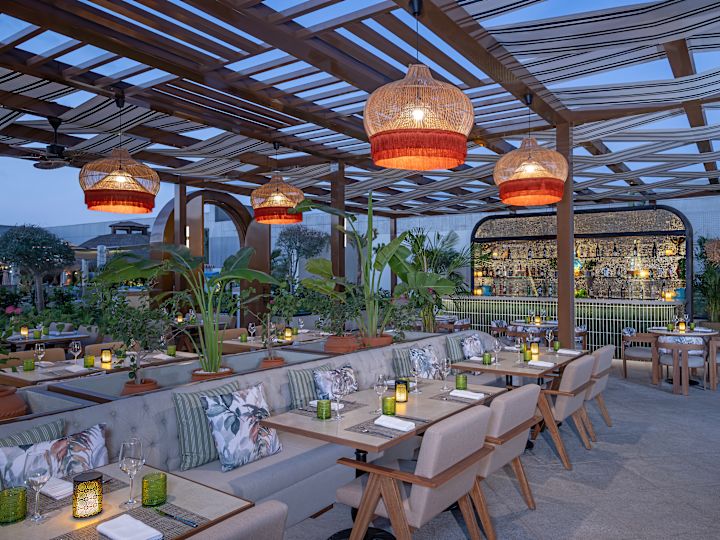 Bar and Dining Area at Ballaro Restaurant