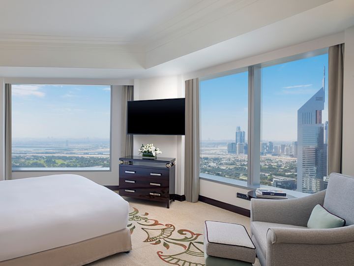 Suite Bedroom with Outside Views