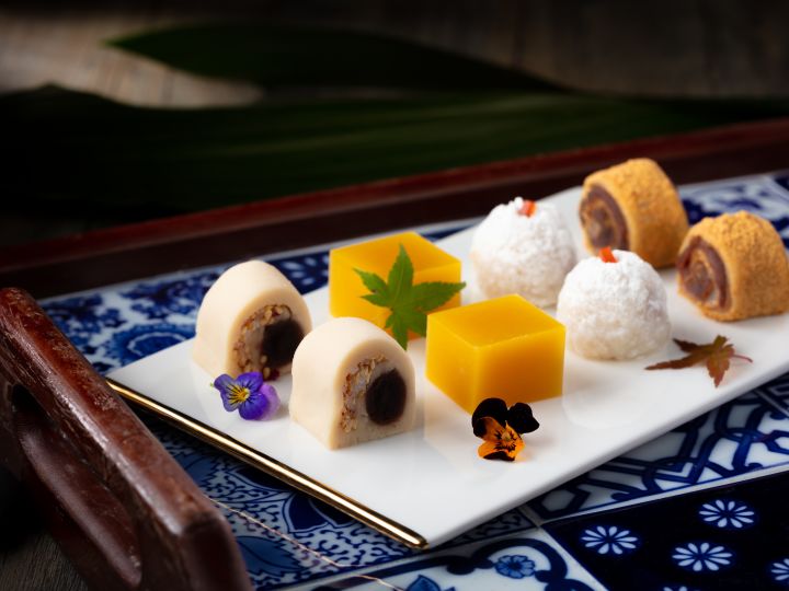Dessert Selections on a Plate at North Palace Restaurant