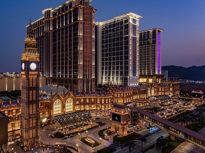 Hotel Exterior in a Large City