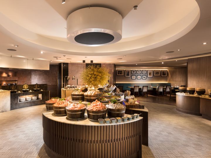 Dining Area with buffet of Cafe@2
