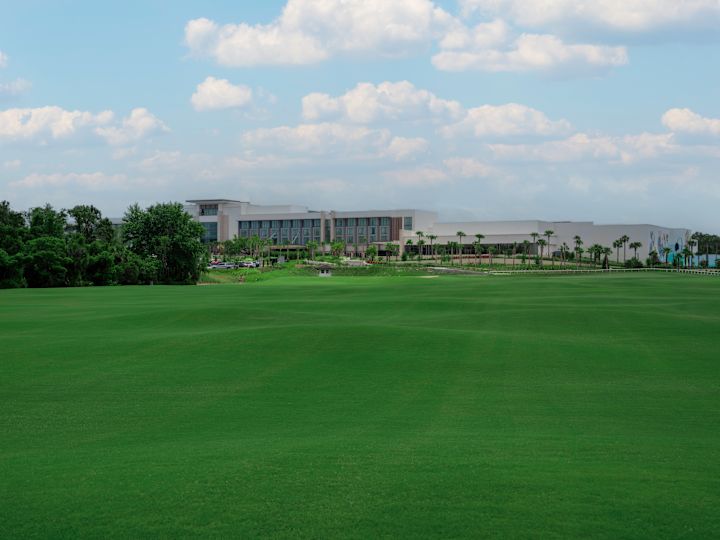 Links course 18th hole Conrad Orlando