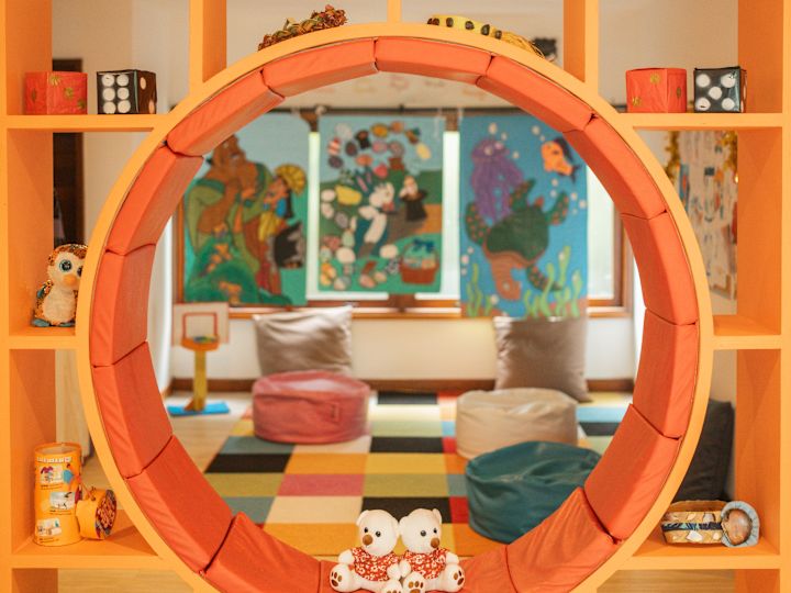 Toys and Seating Area at the Kids Club