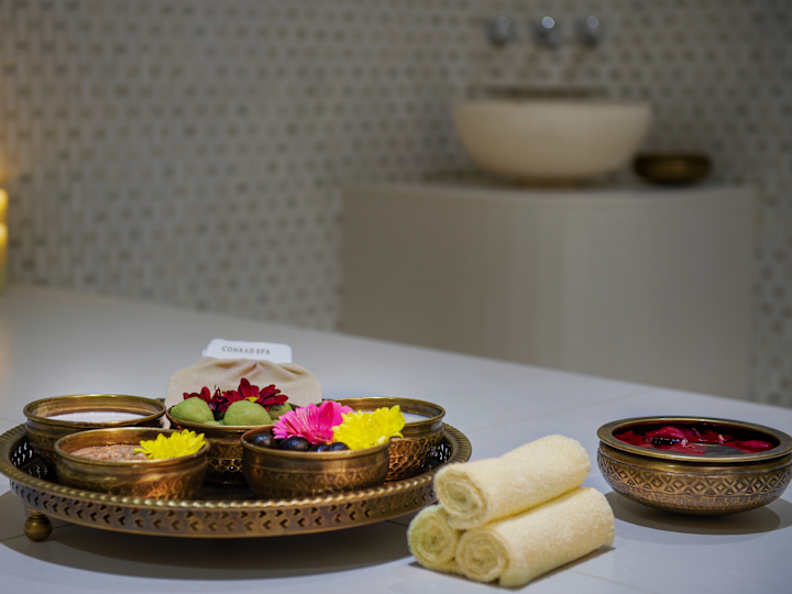Prodotti per il trattamento al tavolo della spa