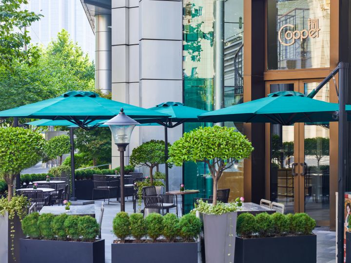 Restaurante al aire libre Cooper Bistro