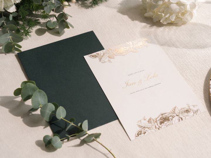 Table Setup for a Wedding