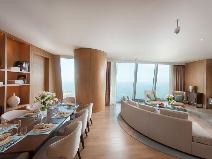 Präsidenten Suite mit Kingsize-Bett – Wohnzimmer