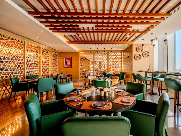 Dining Tables at Zoco Restaurant