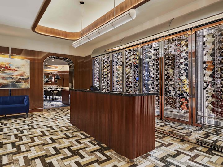 Maurys Restaurant Reception Desk