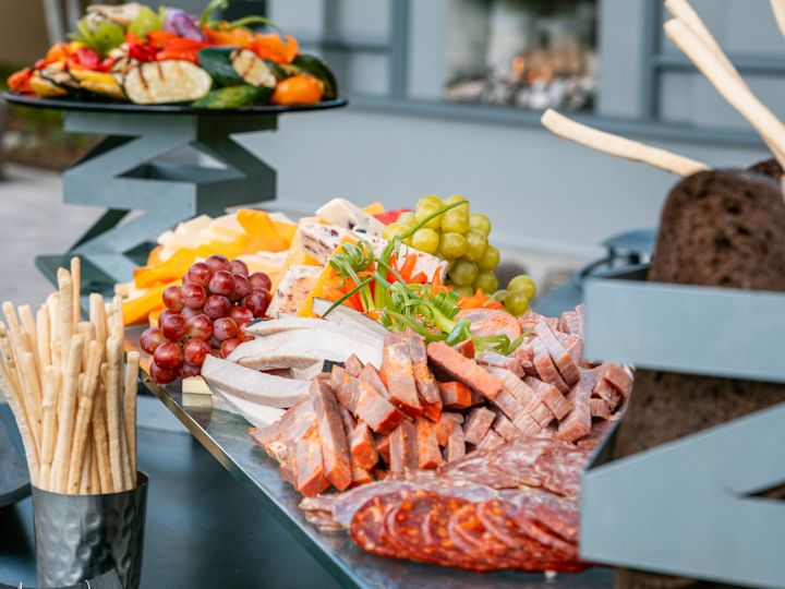 Estación de comida fría en Veranda