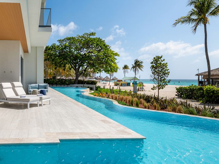 Suite Terrace with pool area